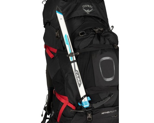 Рюкзак туристичний Osprey Aether Plus 85 black - L/XL - чорний (009.2431)
