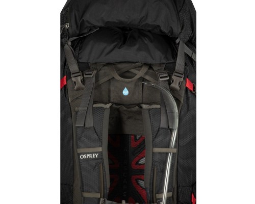 Рюкзак туристичний Osprey Aether Plus 85 black - L/XL - чорний (009.2431)