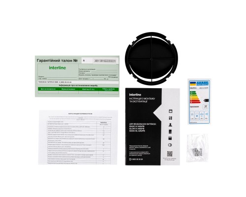 Витяжка кухонна Interline BASIC BL A/60/PB