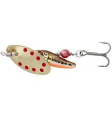 Блешня Savage Gear Sticklebait Spinner 3 9.1g Minnow Gold Red (1854.44.81)