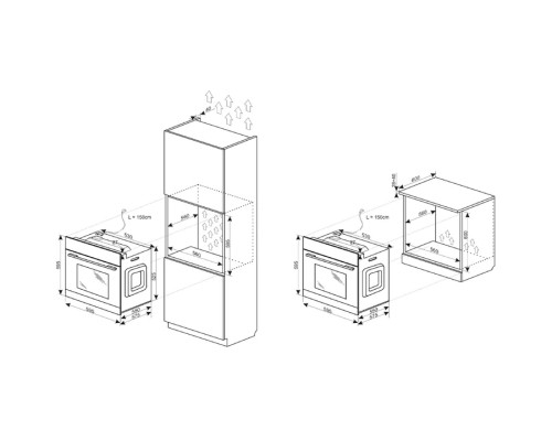 Духова шафа Hansa BOES68422