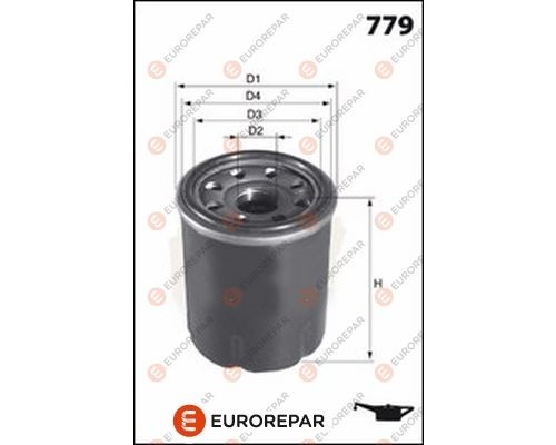 Фільтр масляний EUROREPAR 1667441980