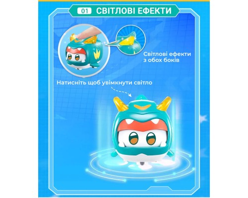 Трансформер Super Wings Transforming Тіно і улюбленець (Tino & Pet) (EU770447)