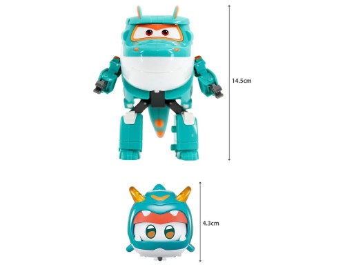 Трансформер Super Wings Transforming Тіно і улюбленець (Tino & Pet) (EU770447)