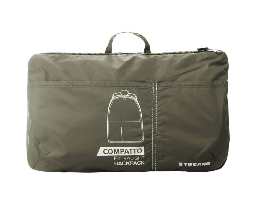 Рюкзак туристичний Tucano Compatto Eco XL темно зелений (BPCOBK-ECO-VM)