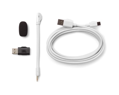 Навушники JBL Quantum 360 Wireless White (JBLQTUM360WHT)