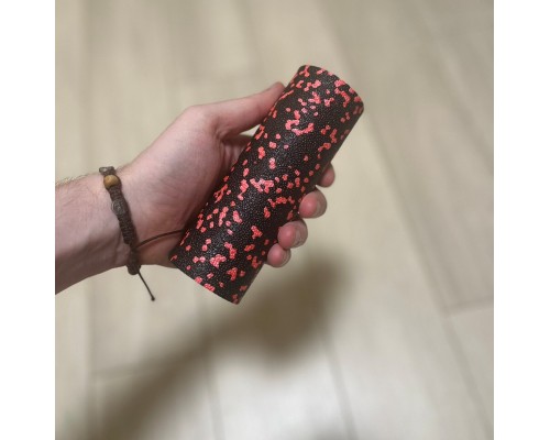 Масажний ролик PowerPlay PP-4346 Mini EPP Foam Roller 15x5,3см Чорно/Червоний (PP_4346_Red_(15*5))