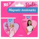 Закладки для книг Yes магнітні Barbie heart, 2шт (708110)