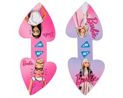Закладки для книг Yes магнітні Barbie heart, 2шт (708110)