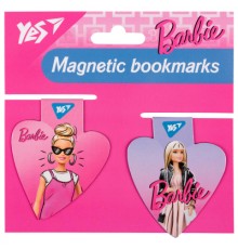 Закладки для книг Yes магнітні Barbie heart, 2шт (708110)