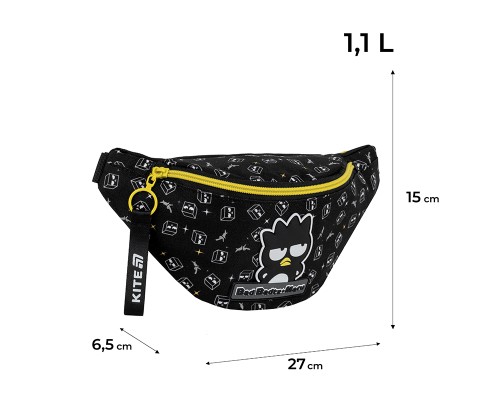 Сумка-бананка Kite 2577-2 Kids Bad Badtz Maru (HK25-2577-2)