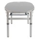 Туристичний стіл Bo-Camp Premium Oval 100x70 cm Grey (1404424) (DAS303284)