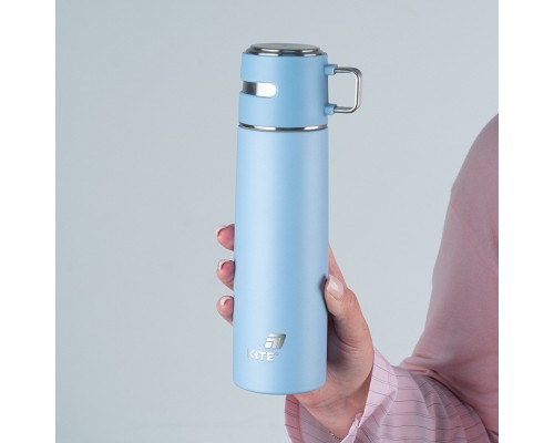 Термос Kite 500 мл блакитний (K25-1224-2)