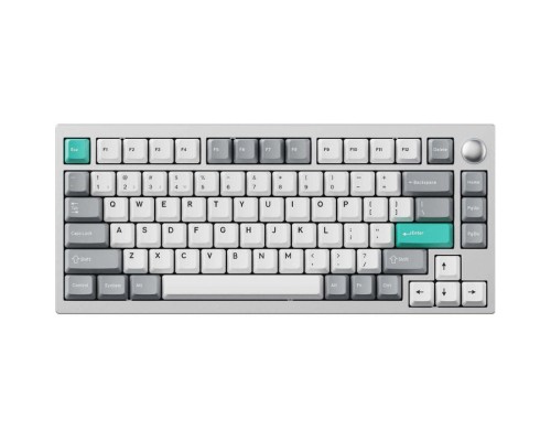 Клавіатура Lemokey P1 Pro Super Red RGB Wireless/Bluetooth/USB Space Silver (P1P-X1-UA)