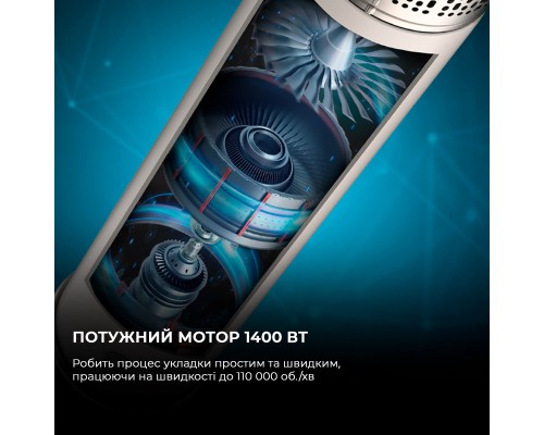 Стайлер Cecotec Bamba CeramicCare 14in1 AirGlam Champagne (CCTC-00252)