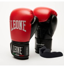 Боксерські рукавички Leone GN383 Thunder Red 10 унцій (GN383_Red_10oz)
