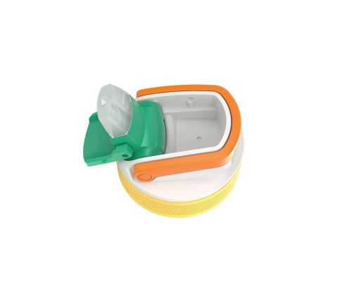 Пляшка для води Kambukka Lagoon kids Mexican Parade 400 мл жовта (11-04057)