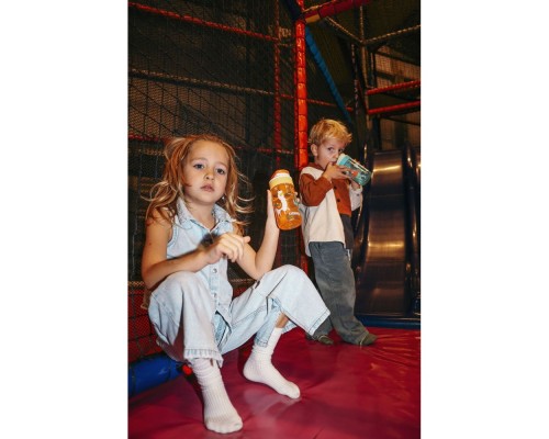 Пляшка для води Kambukka Lagoon kids Mexican Parade 400 мл жовта (11-04057)