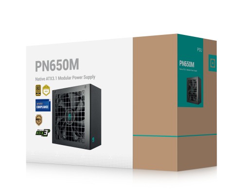 Блок живлення Deepcool 650W PN650M GamerStorm (R-PN650M-FC0B-JGEU)