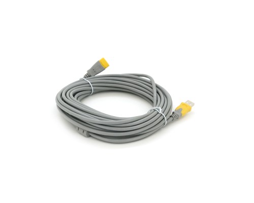 Дата кабель USB 2.0 AM/AF 10.0m UF-104 grey yellow VEGGIEG (YT-AM/AF-UF-104)
