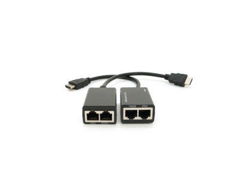 Адаптер HDMI extender passive 30m 2xCAT5E/6 Voltronic (YT-SEP HDMI/2P-30m)