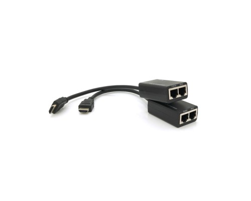 Адаптер HDMI extender passive 30m 2xCAT5E/6 Voltronic (YT-SEP HDMI/2P-30m)