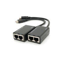 Адаптер HDMI extender passive 30m 2xCAT5E/6 Voltronic (YT-SEP HDMI/2P-30m)
