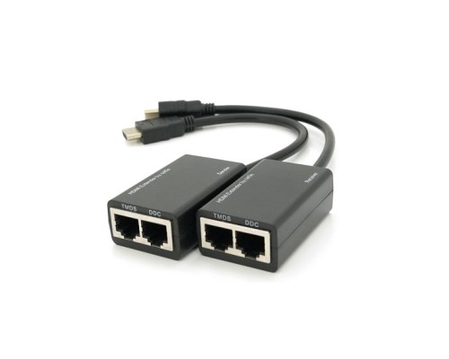 Адаптер HDMI extender passive 30m 2xCAT5E/6 Voltronic (YT-SEP HDMI/2P-30m)