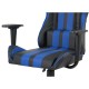 Крісло ігрове Аклас Стрік Light ANF Синій (PU-чорний/cиній) (00160342)