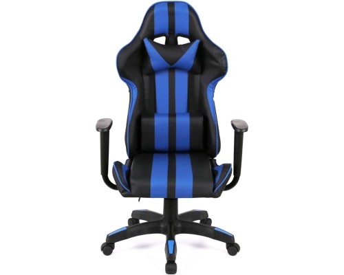 Крісло ігрове Аклас Стрік Light ANF Синій (PU-чорний/cиній) (00160342)
