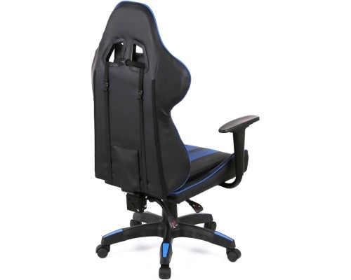 Крісло ігрове Аклас Стрік Light ANF Синій (PU-чорний/cиній) (00160342)