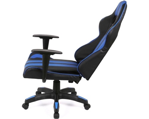 Крісло ігрове Аклас Стрік Light ANF Синій (PU-чорний/cиній) (00160342)