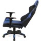 Крісло ігрове Аклас Стрік Light ANF Синій (PU-чорний/cиній) (00160342)