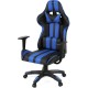 Крісло ігрове Аклас Стрік Light ANF Синій (PU-чорний/cиній) (00160342)
