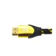 Кабель мультимедійний HDMI M to HDMI M 3.0m V2.1 8K60Hz 4K120Hz black/gold Ritar (YT-HDMI(M)/(M)V2.1-3.0m/19949)