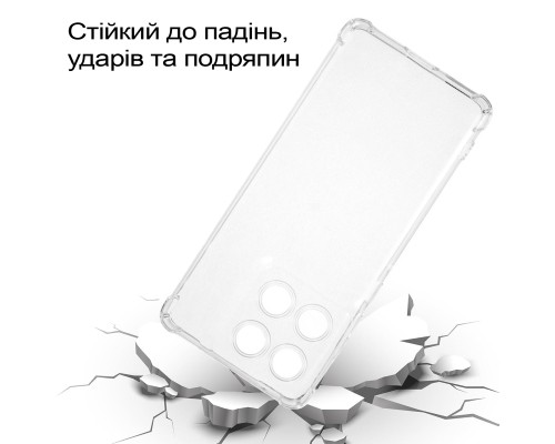 Чохол до мобільного телефона BeCover Anti-Shock Motorola Edge 60 Clear (713804)