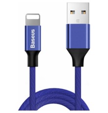 Дата кабель USB 2.0 AM to Lightning 1.8m navy blue Baseus (CALYW-A13)