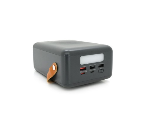 Батарея універсальна Remax 80000mAh, PD, QC/27W+22.5W, 3*USB, Type-C, Black (RPP-118)