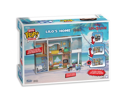 Ігровий набір Funko Pop Bitty Pop Boxes Disney Будиночок Ліло (85536)