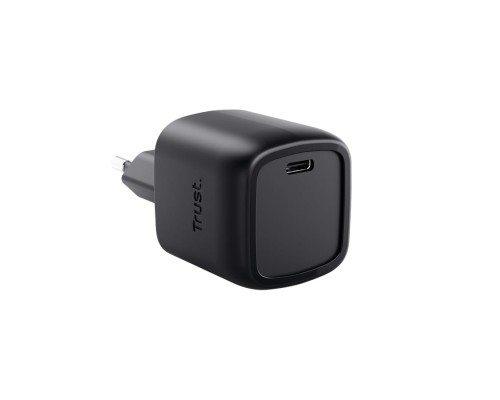 Зарядний пристрій Trust USB-C PD30W GaN black (25519_TRUST)