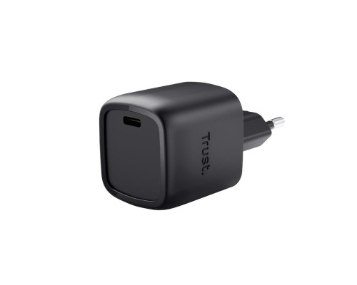 Зарядний пристрій Trust USB-C PD30W GaN black (25519_TRUST)