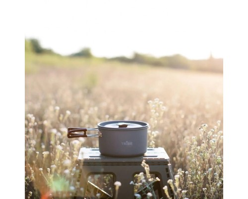 Котел туристичний Tribe Pot 1,9 л Alu алюмінієвий (T-FH-0014-grey)