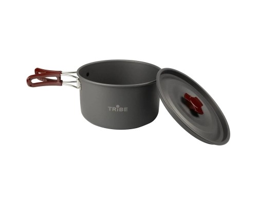 Котел туристичний Tribe Pot 1,9 л Alu алюмінієвий (T-FH-0014-grey)