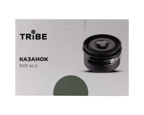 Котел туристичний Tribe Pot 1,9 л Alu алюмінієвий (T-FH-0014-grey)