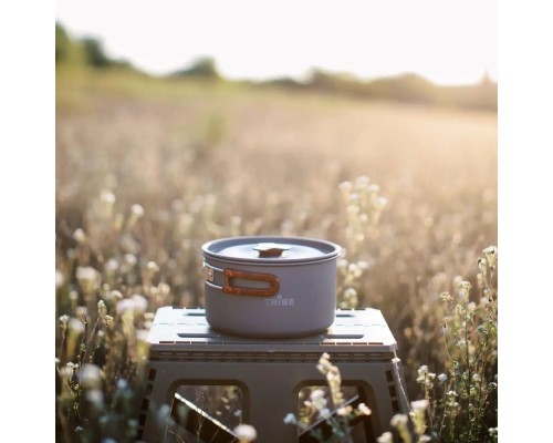 Котел туристичний Tribe Pot 1,9 л Alu алюмінієвий (T-FH-0014-grey)