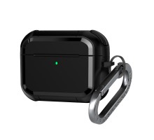 Чохол для навушників Armorstandart Panzer для Apple Airpods Pro 3 Black (ARM88286)