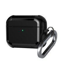 Чохол для навушників Armorstandart Panzer для Apple Airpods Pro 3 Black (ARM88286)