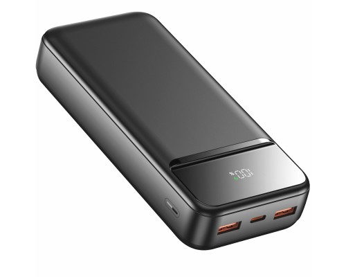 Батарея універсальна SWISSTEN 20000mAh POWER LINE II 22.5W PD QC Black (8595217490628)