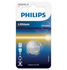 Батарейка Philips CR2016 Lithium (CR2016/01B)