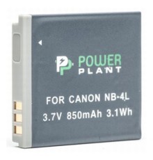 Акумулятор до фото/відео PowerPlant Canon NB-4L (DV00DV1006)